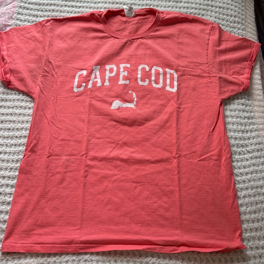Hanes Authentic Coral T-Shirt
